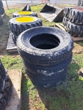 (4) Montreal ST205/75R15 trailer tires