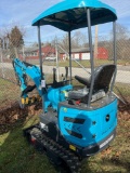 Infront FE15 Mini Excavator w/ thumb and blade