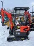 AGT NT18K Mini Excavator w/ Kubota Diesel Motor, blade, and Thumb