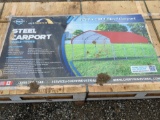 Chery Steel carport single-truss