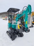 AGT MH12R Mini excavator w/ thumb and blade