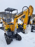 AGT MX12R Mini excavator w/ thumb, and blade