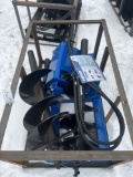 AGT Heavy duty skid steer auger attachment