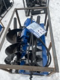 AGT Heavy duty skid steer auger attachment