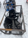 AGT Heavy duty skid steer auger attachment