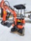 AGT QK18K-C Mini Excavator  *Diesel* w/ Hydraulic thumb and blade