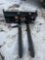 Wolverine Hydraulic adjustable pallet fork attachment
