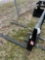 Kivel Mini skid steer pallet fork attachment