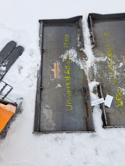 Skid Steer Universal Adapter Plate
