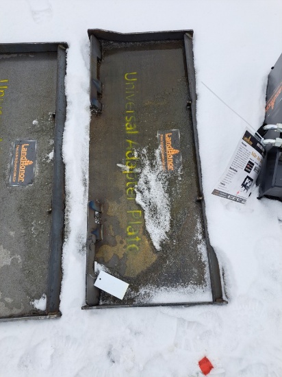 Skid Steer Universal Adapter Plate