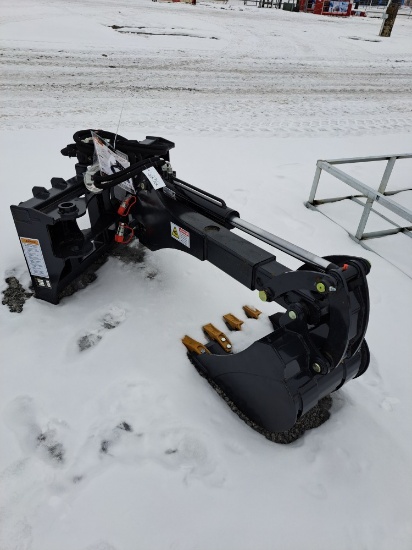 Land Honor Big Arm Backhoe for Skid-steer