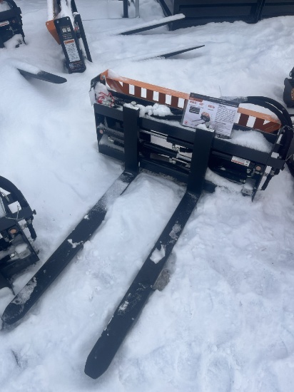 Wolverine 48" hydraulic fork attachment