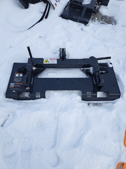 Wolverine Skid steer 3 point quick attach attachment