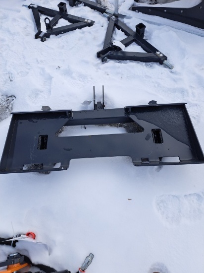 Wolverine Skid steer 3 point quick attach attachment