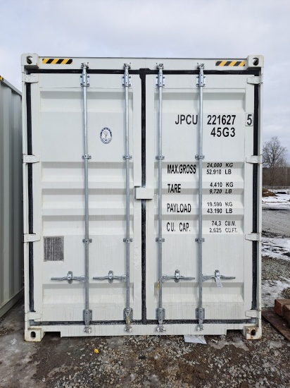 40' High Cube Container w/ 4 Side doors