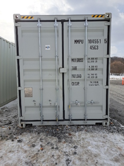 40' High Cube Container w/ 4 Side doors