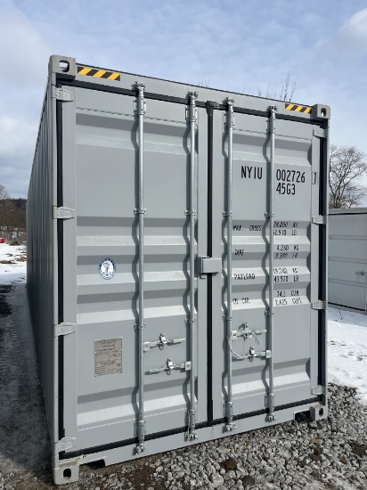 40' High Cube Container w/ 4 side doors