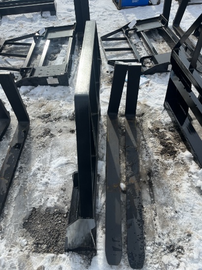 Mower King Fork attachment