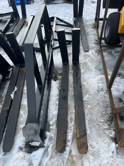 Mower King Fork attachment
