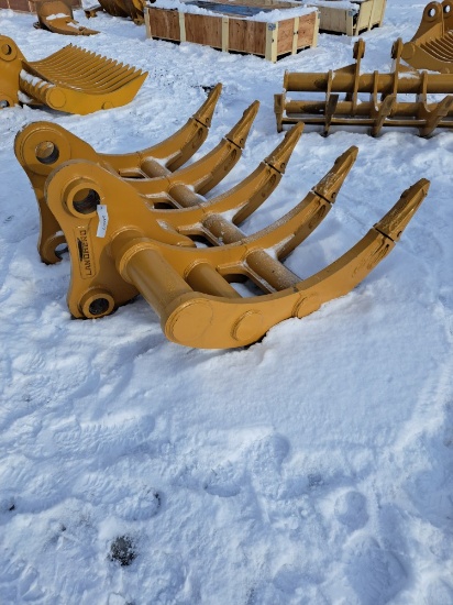 Heavy Duty Excavator Rake
