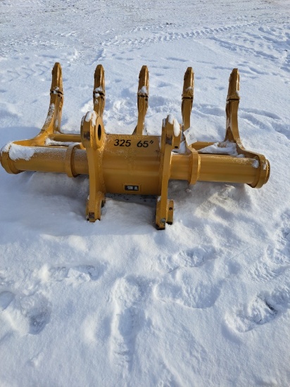 Heavy Duty Excavator Rake