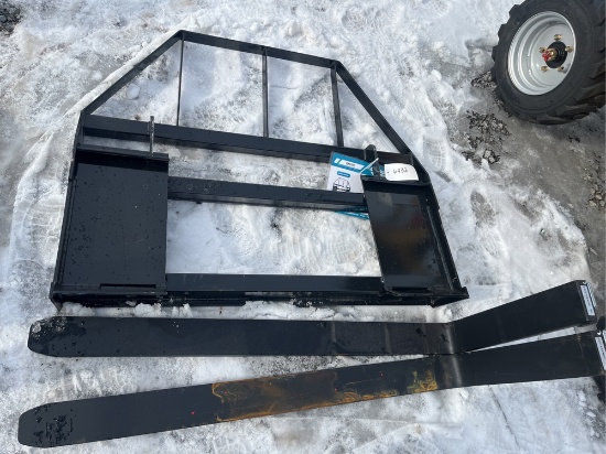 Skid Steer Fork attachment