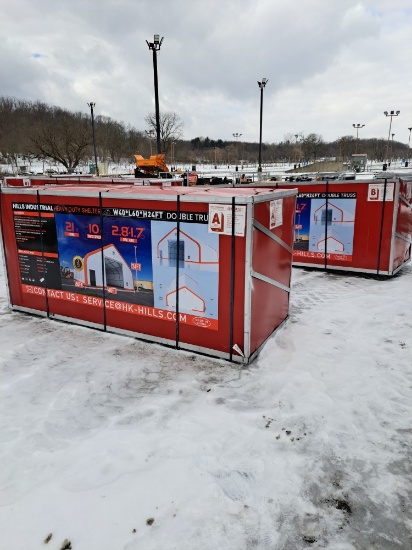 Hills Industrial 60' x 40' x 24' Heavy duty Shelter