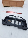 Two Prong bale spear attachment