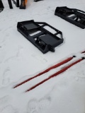 Two Prong bale spear attachment