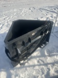 Wolverine Concrete chute attachment