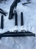 Wolverine Mini skid steer fork attachment