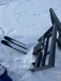 Wolverine Mini skid steer fork attachment