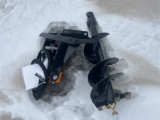 Mini Skid Steer Auger attachment w/ 12