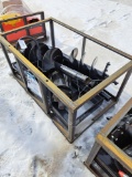 AGT Mower King Skid loader Auger attachment