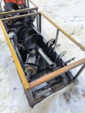 AGT Mower King Skid loader Auger attachment