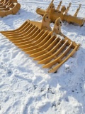 Heavy Duty Excavator Rake