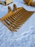 Heavy Duty Excavator Rake