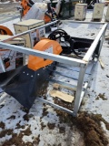 Wolverine stump grinder attachment