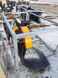 Wolverine stump grinder attachment