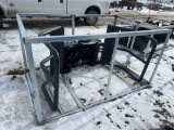 Skid Steer Bale Squeeze Hydraulic Adjustable Attachment
