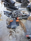 Giyi Skid Loader Stump Grinder w/ Hydraulic Side Swing