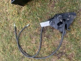Hydraulic coupler attachment for mini excavator