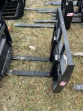 Kivel Mini skid steer pallet fork attachment