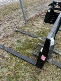 Kivel Mini skid steer pallet fork attachment