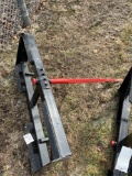 Kivel Single prong bale spear attachment