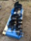 GIYI Skid Steer Auger attachment 8,12, and 16 inch bits