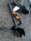 Wolverine Skid Steer Auger Drive & 12in. & 18in. Bit Attachment