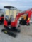 Miva VA13 Mini Excavator w/ thumb, blade, and canopy