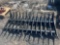 Skid Steer Root Rake Attachment