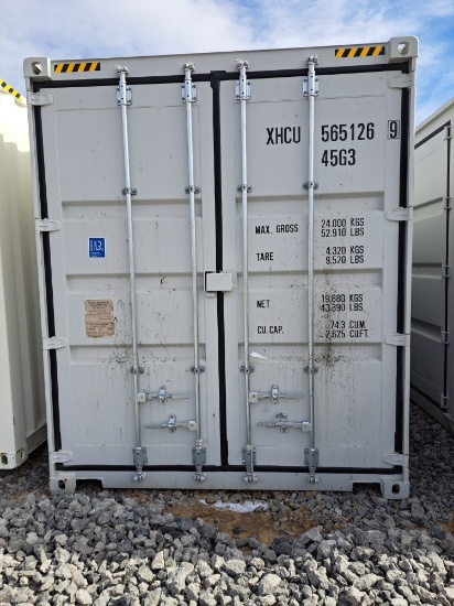 40' High Cube  Container w/ 2 side doors